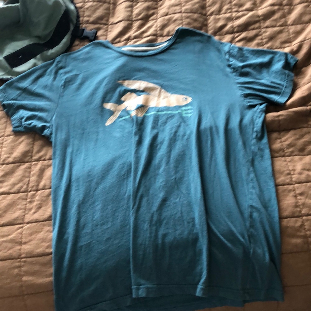 Blue Patagonia Tee